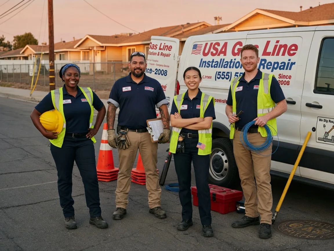 Gas Line Installation company in Mccracken, KS